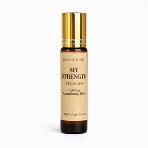 My Strength Psalm 28:7 Uplifting Aromatherapy Roller 10ml